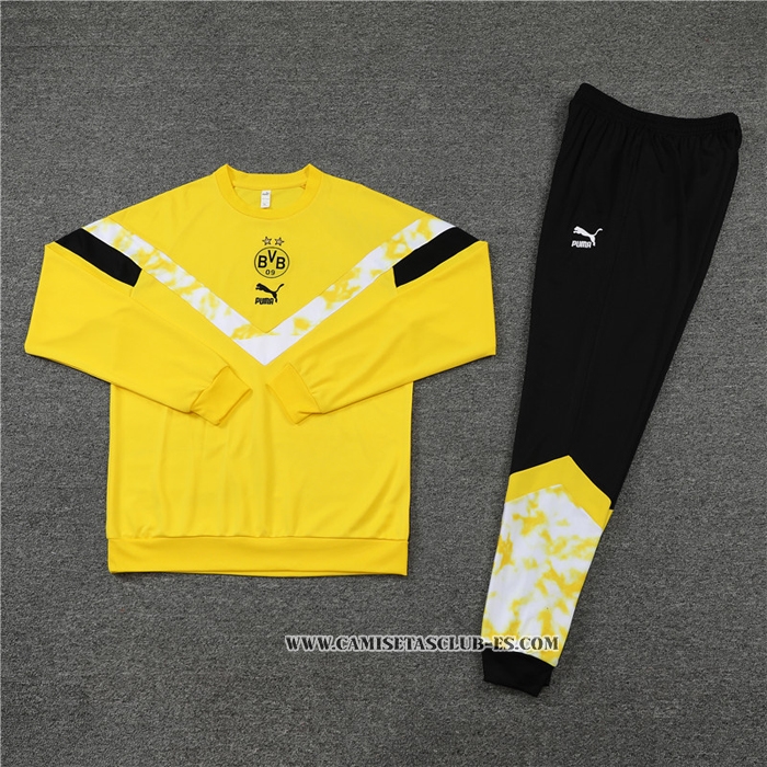 Chandal de Sudadera del Borussia Dortmund 2022 Amarillo